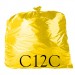 Yellow Refuse Sack - 18 x 29 x 39" - C12C - Case of 200